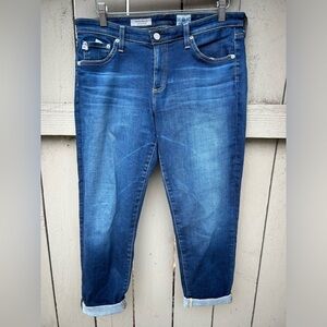 AG Adriano Goldschmied The Cigarette Roll Up The Stilt Roll Up Sz 31